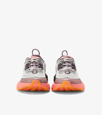 Hot Cole Haan Women's ZER&Oslash;GRAND Outpace III All-Terrain Running Shoes Drizzle-Coral-PlumPerfect